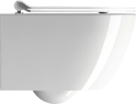 881811 Подвесной унитаз настенный Белый GSI ceramica Pura Италия