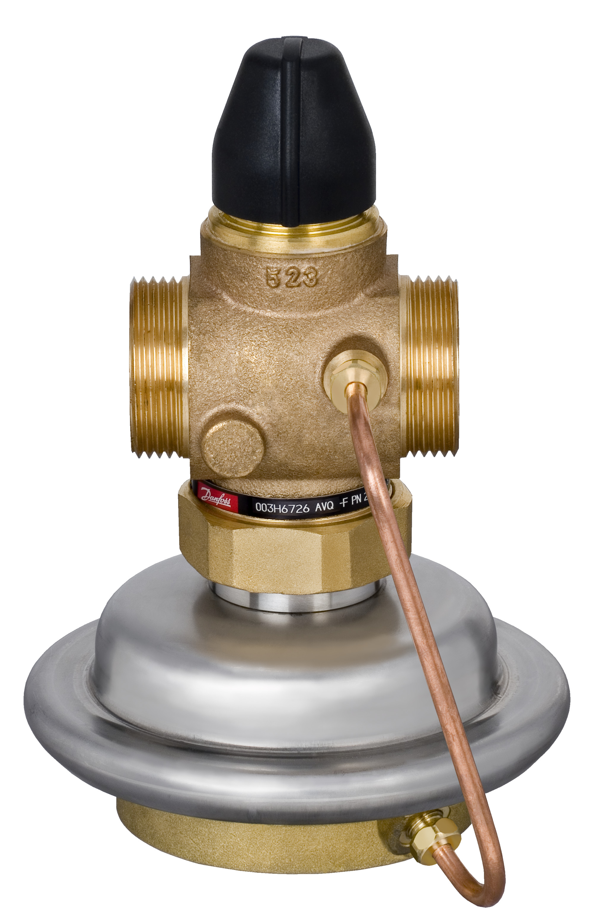 Danfoss Моноблочный регулятор расхода AVQ Р-р расх.AVQ PN25 15/2,5//0,2/резьб. 003H6723  - Вид №5