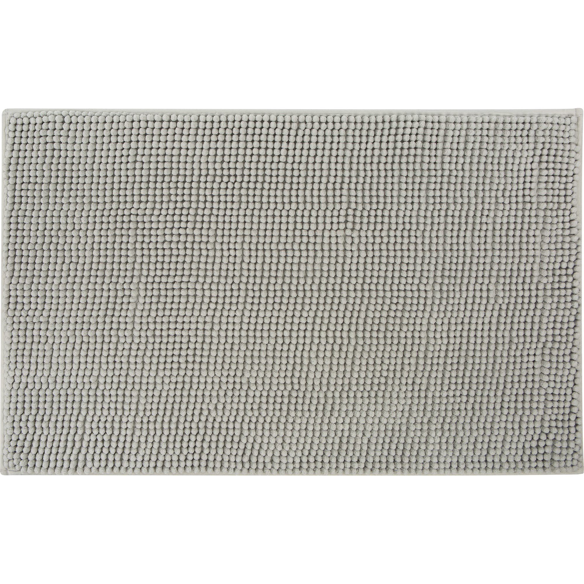82490631 Коврик для ванной комнаты 45x70 см цвет серый Merci Santreyd