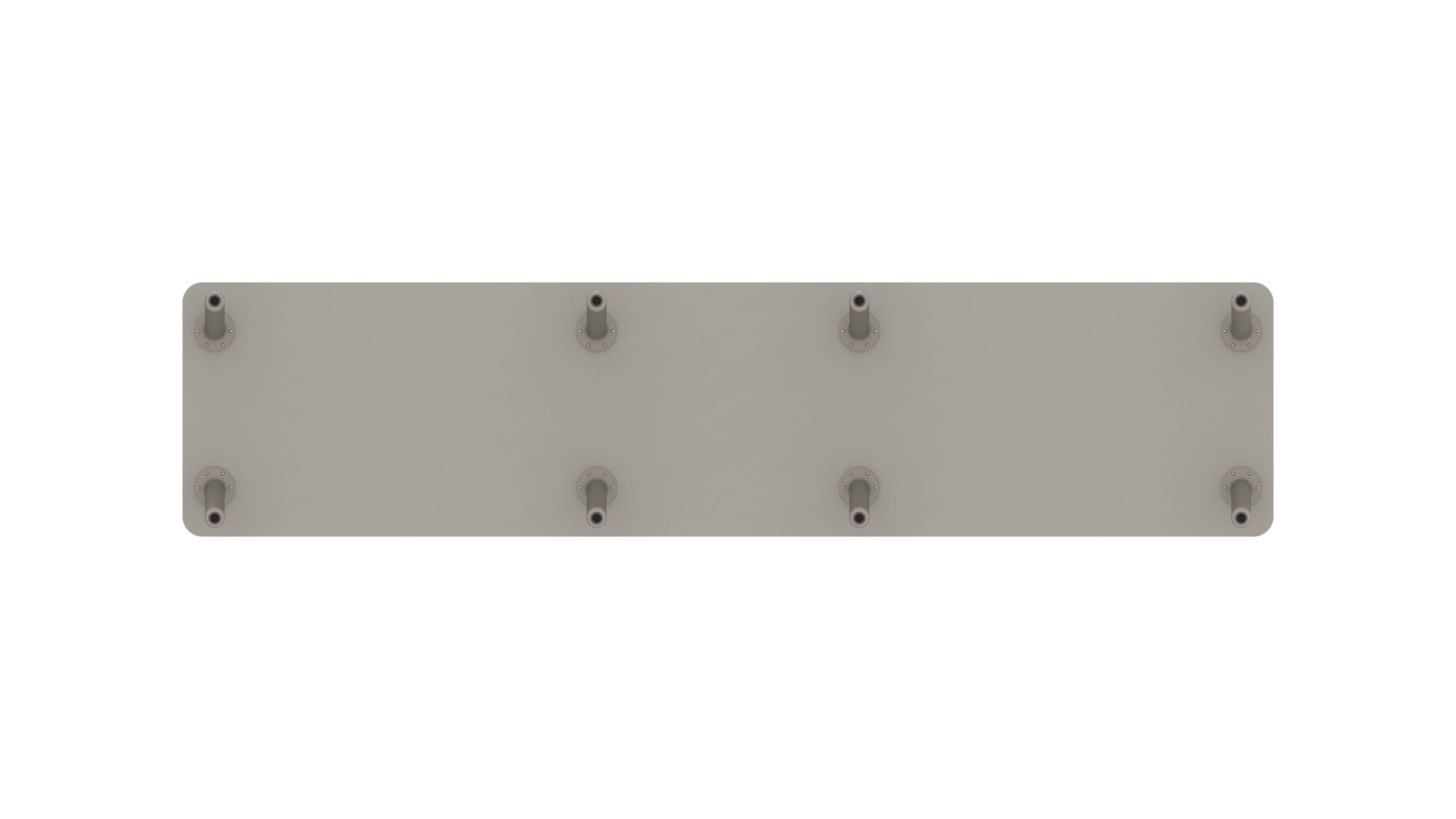 Прямоугольный стол из композитного материала и алюминия FUNCTIONALS MONOLITE ARCH-00136873 - Вид №74