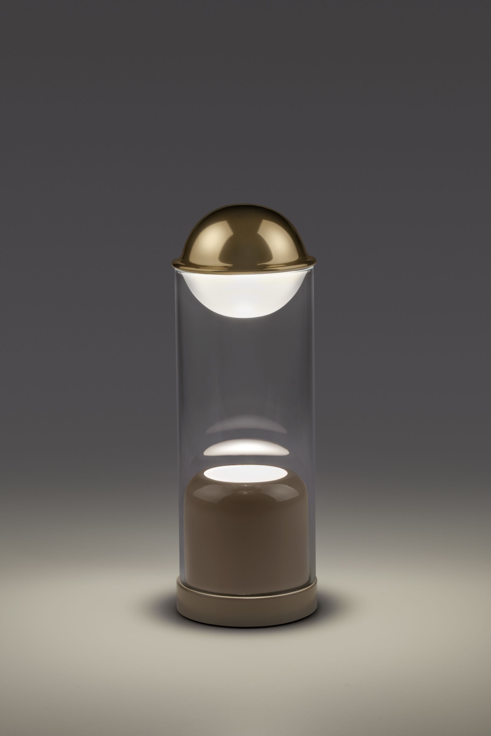 Настольная лампа из боросиликатного стекла Euroluce Lampadari Theorem ARCH-00129203 - Вид №3