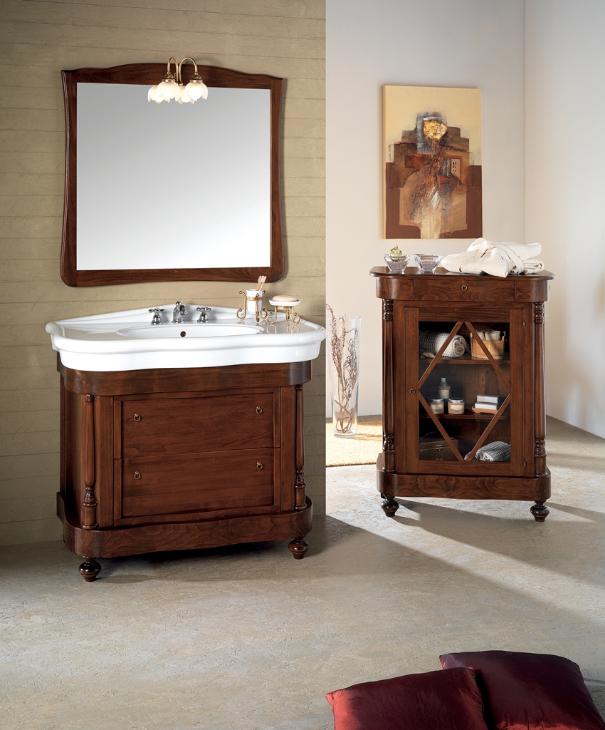 8024 Tifernoit Композиция для ванной в цвете блонд орех Bagno  - Вид №1