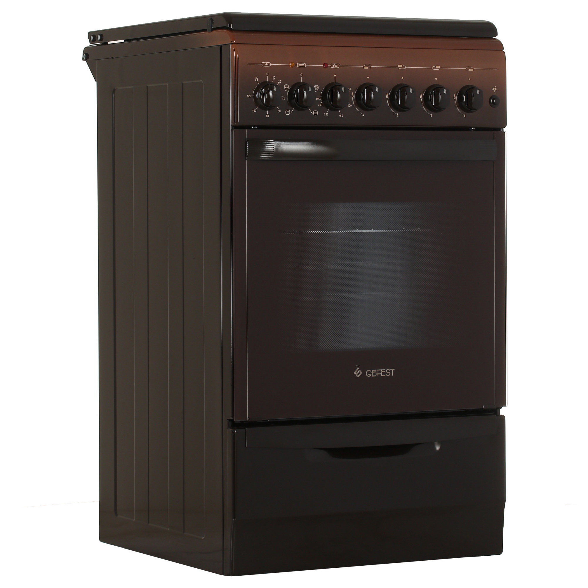 1089358 Комбинированная плита Gefest 5102-02 0001 коричневый STDN-0140060 - Вид №1