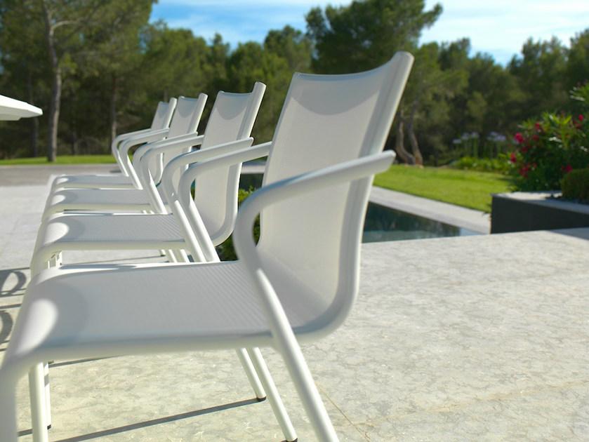 Les jardins Штабелируемый садовый стул из batyline® с подлокотниками sun-id-1376754 - Вид №1