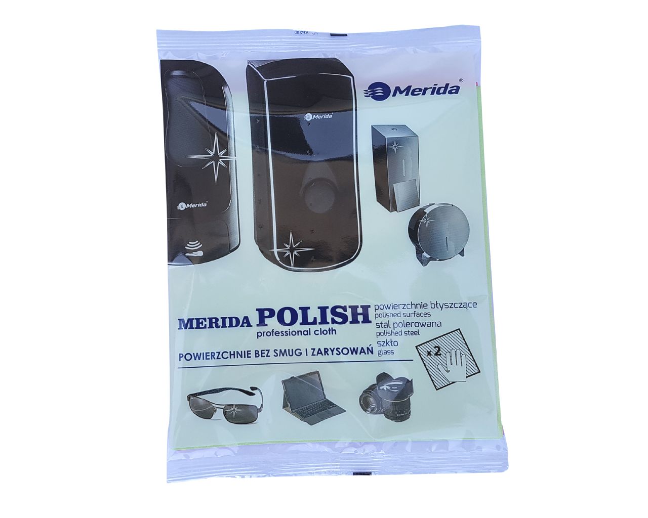 SRL033 Салфетка из микрофибры POLISH, 2 шт. Merida  - Вид №1