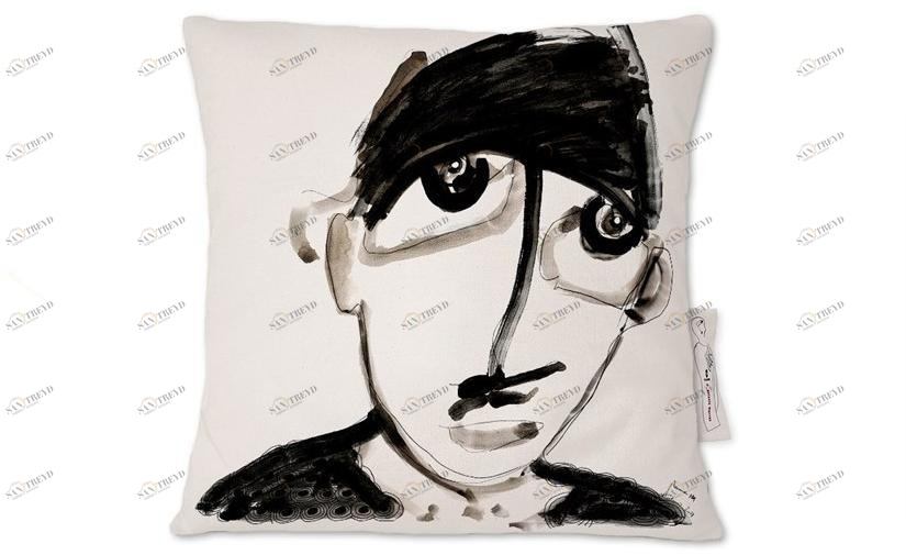 Kiasmo Квадратная подушка из льна Amarcord Kca03