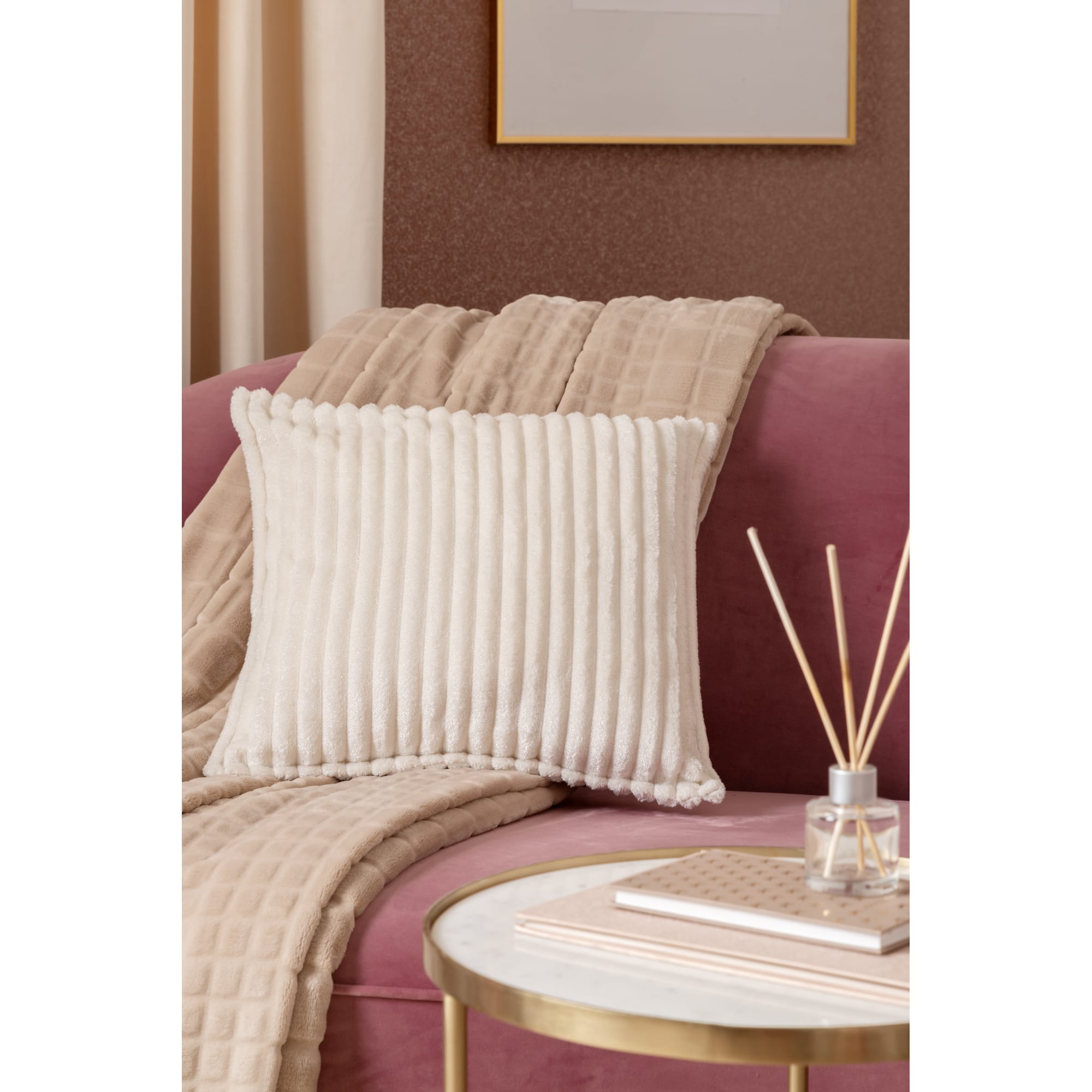 82304516 Подушка Lion, 40х40 см, цвет кремовый Santreyd  - Вид №3