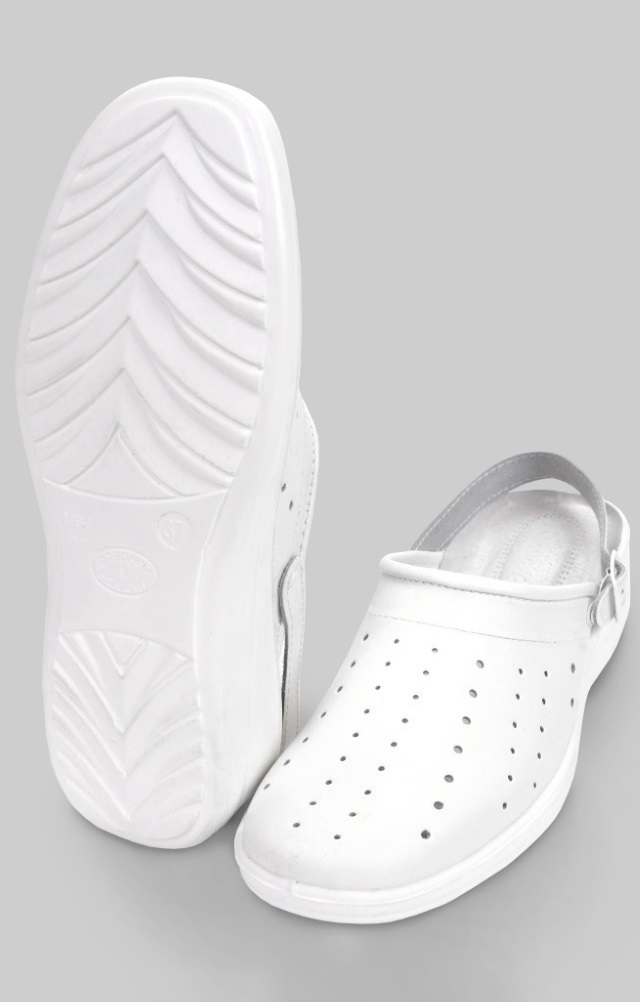 60952 Туфли Сабо "Шарм" женские белые  Медицинская обувь размер 37 Спецодежда  - Вид №2