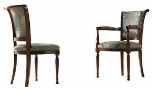 Martini Interiors Стул из массива дерева с подлокотниками