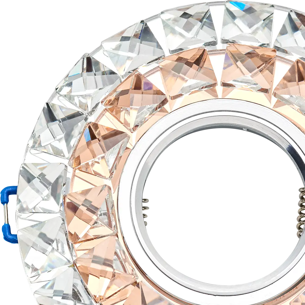Светильник точечный встраиваемый Elektrostandard «Palermo» с LED-подсветкой под отверстие 60 мм, 1 м², цвет прозрачный 82636390 STLM-2052249  - Вид №5