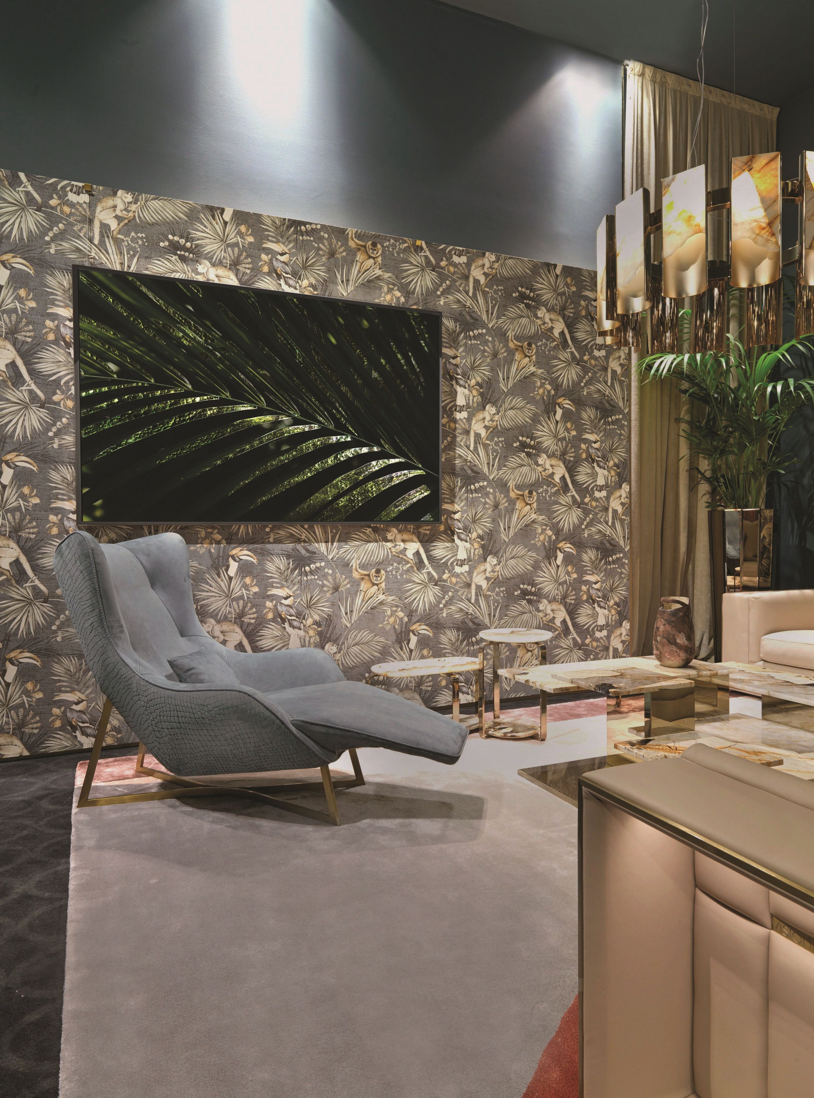 Chaise longue in nabuk Visionnaire Egoiste ARCH-00029852 - Вид №2