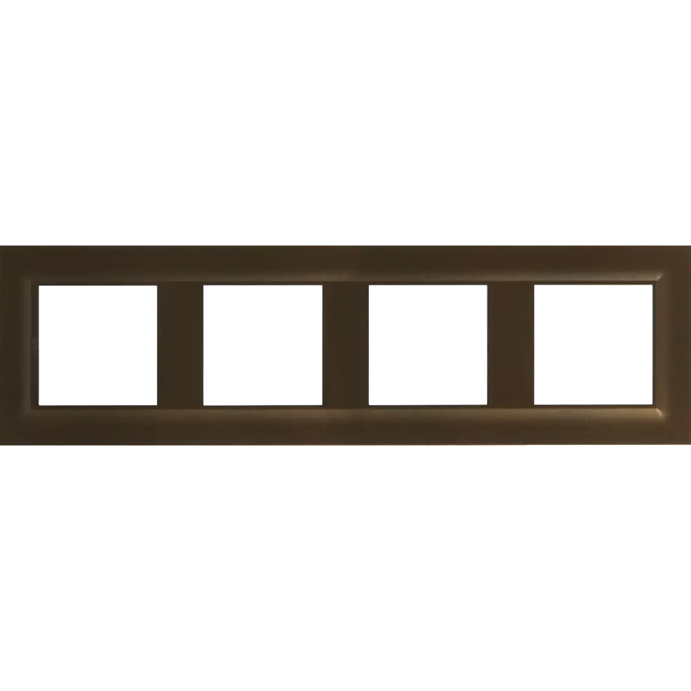 Рамка Legrand Structura для розеток и выключателей в стиле магнезиум 82569255 STLM-0030236