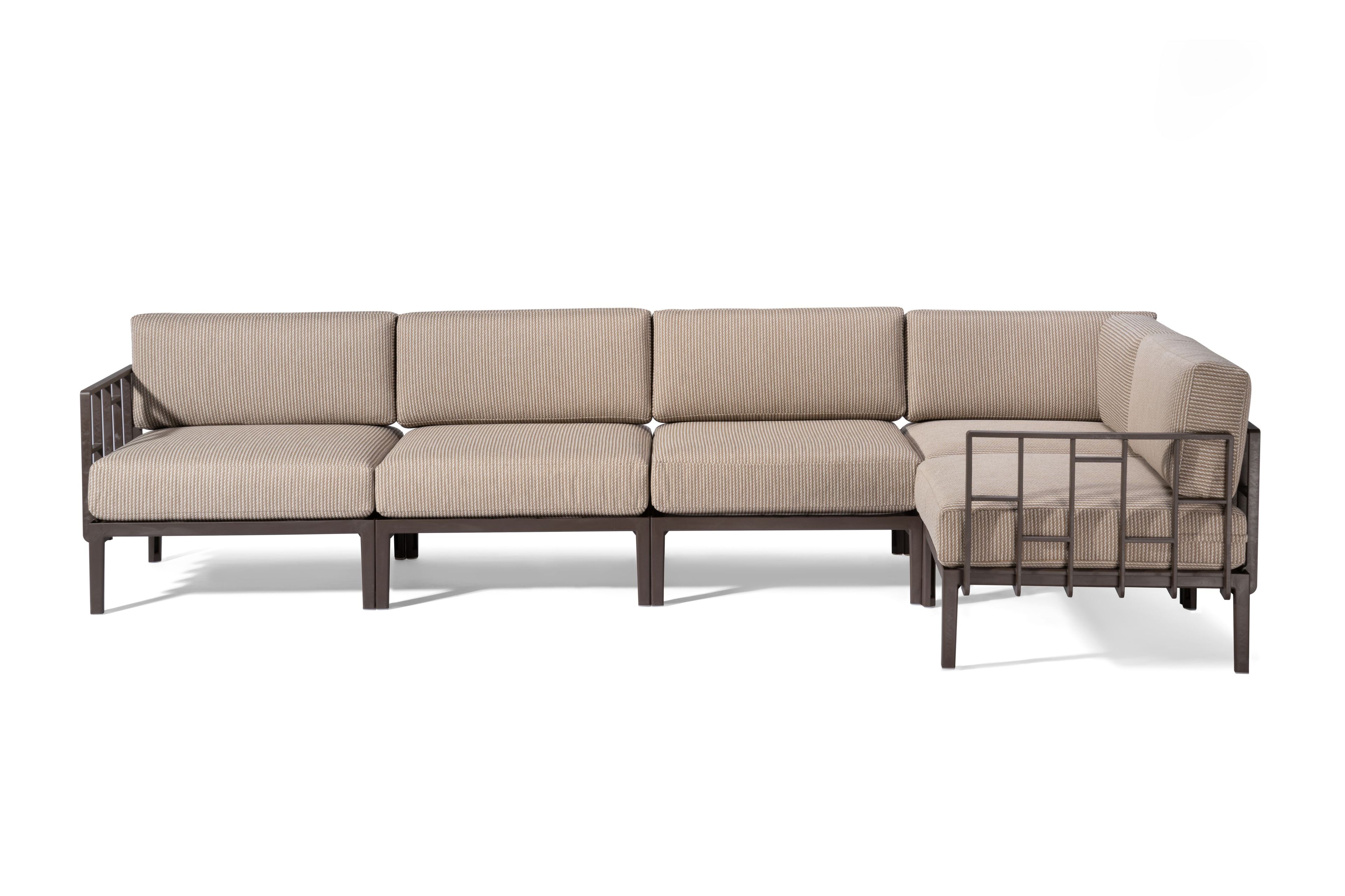 5-местный тканевый секционный диван GABER Enjoy ARCH-00029072 - Вид №1