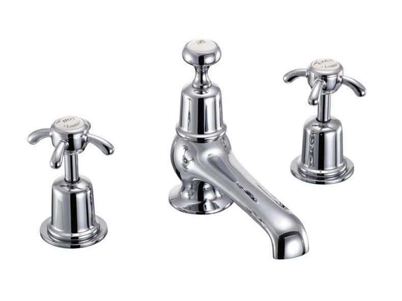 Смеситель для раковины с 3 отверстиями Burlington ANGLESEY ARCH-00034074 - Вид №1