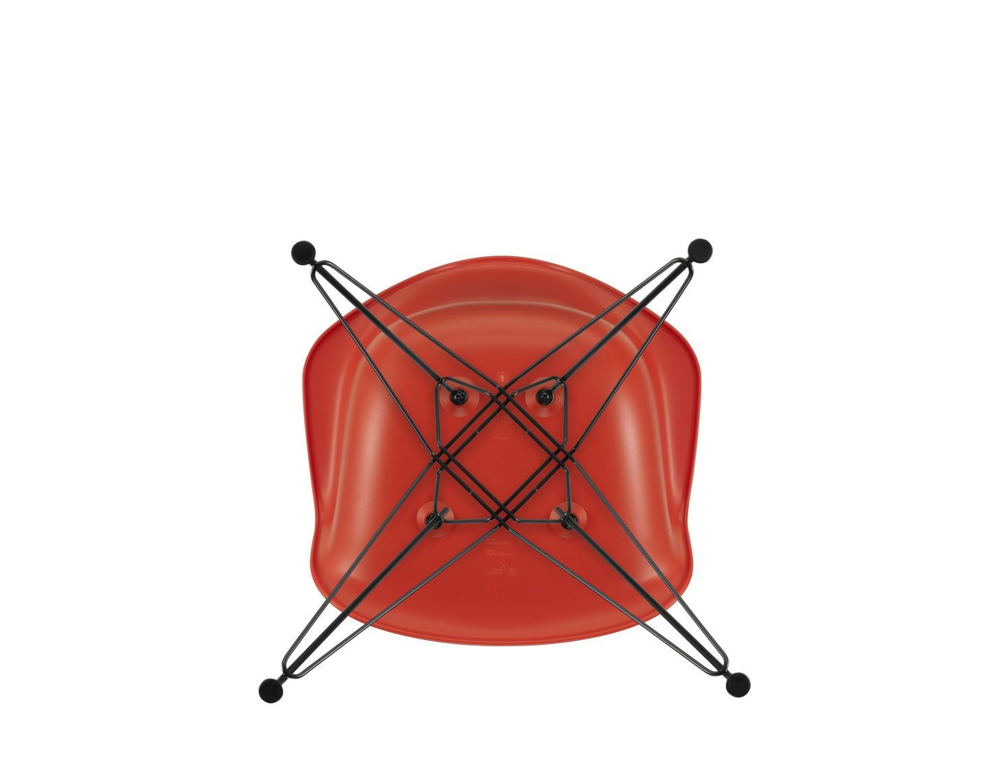 Полипропиленовый стул с подлокотниками VITRA Eames Plastic Chair ARCH-00122846 - Вид №82