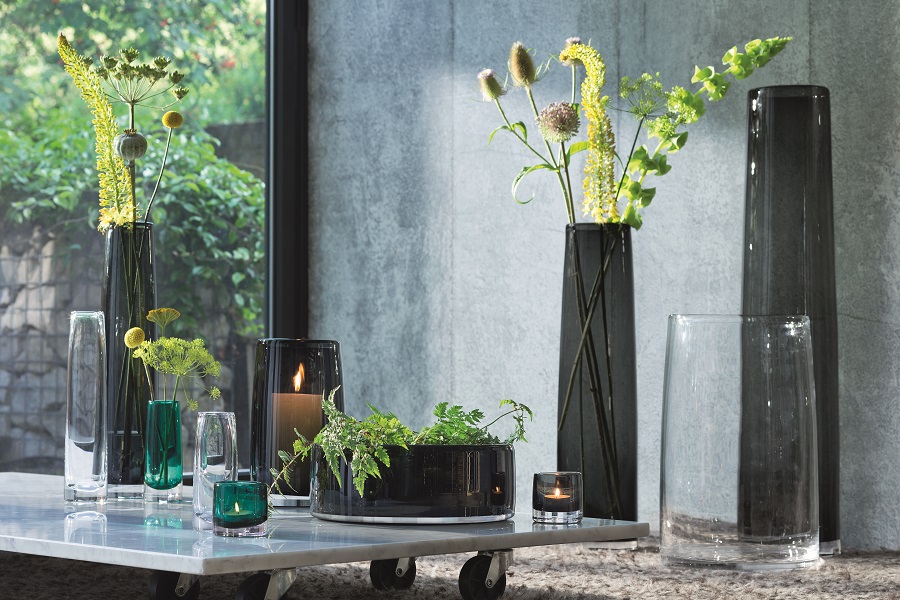 Ваза в форме бутона Stems, 16 см, изумрудная LSA International G92416895 - Вид №1