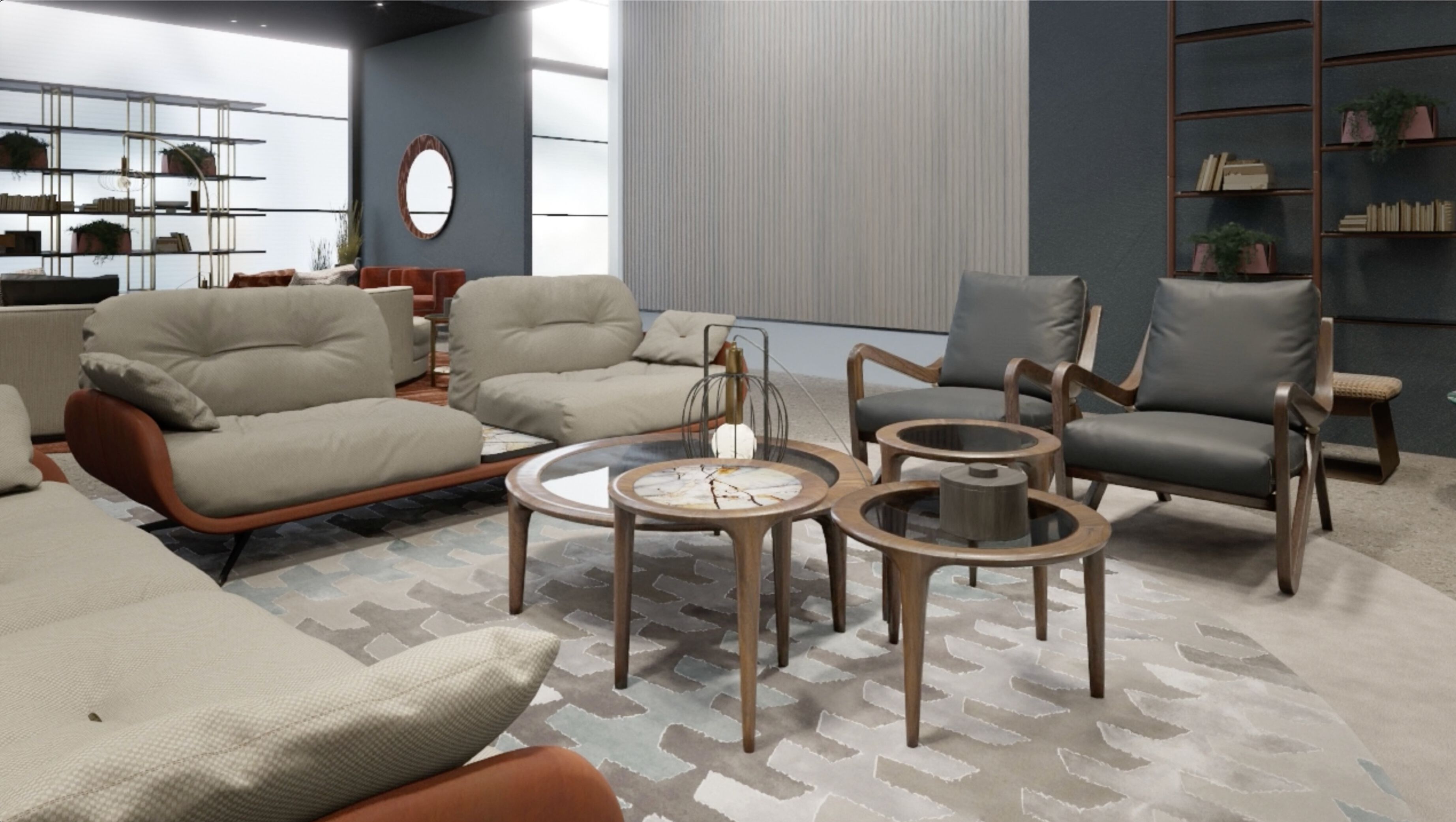 Кожаное кресло с подлокотниками Borzalino TAYLOR ARCH-00028159 - Вид №14