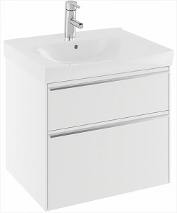 47393 Комплект мебели IFO Sense, с двумя ящиками, Ш = 900 мм, Ш1 = 922 мм, белый