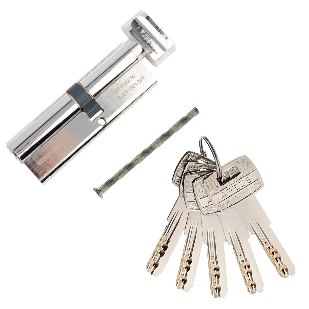 Цилиндр замковый APECS Pro с защитой от выбивания 50×40 мм 85559794 PRO LM STLM-0896682 - Вид №1