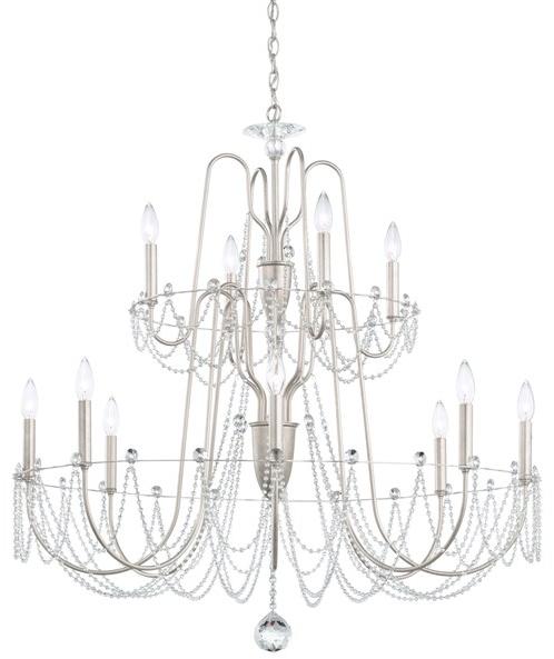 Schonbek Люстра с кристаллами swarovski® Esmery Ar1004, ar1006, ar1008, ar1012  - Вид №3