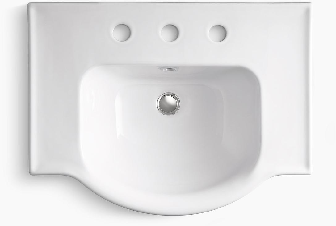 K-5266-8-K4 Напольная раковина стоящая прямоугольная Kohler  - Вид №2