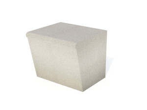 Модульная бетонная скамья