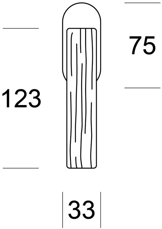 Ento Оконная ручка из латуни dk Wood 6168 - Вид №1