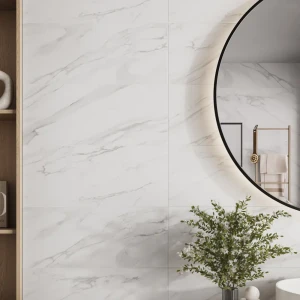 Настенная плитка Gracia Ceramica Hugo 25x60 см 1.2 м² глянцевая цвет белый 89413338 STLM-2045513