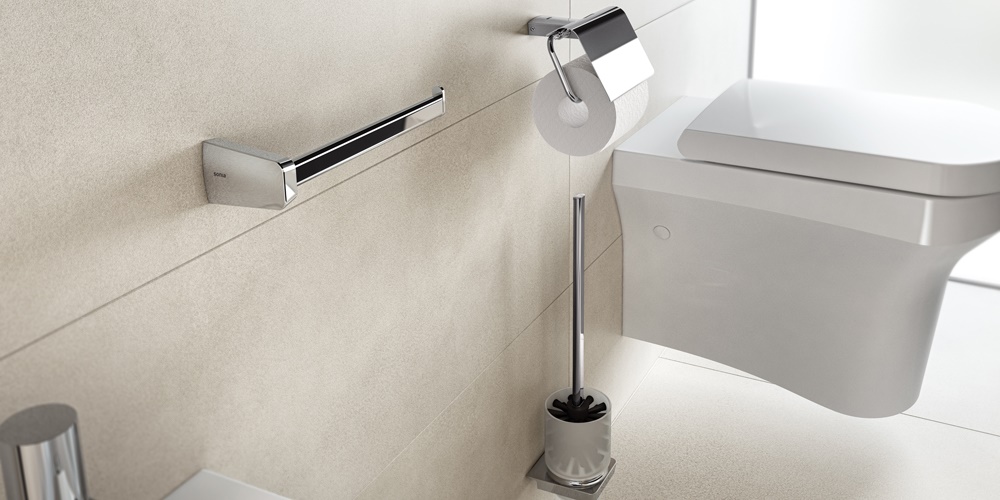 Sonia Полотенцедержатель настенный открытый S6-Zen Хром 160983 - Вид №1