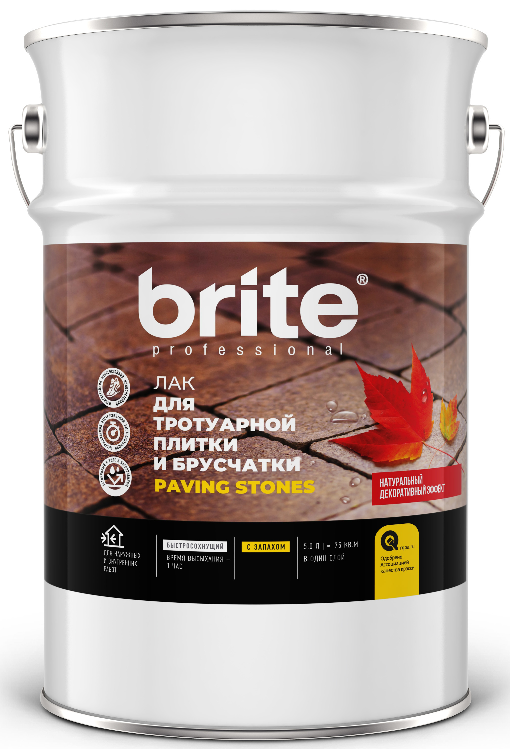 85607263 Лак для тротуарной плитки и брусчатки прозрачный 5л STLM-0064561 ЯРОСЛАВСКИЕ КРАСКИ 