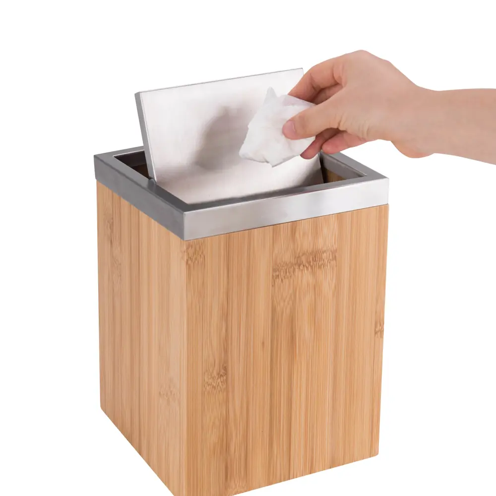Sensea Bamboo — настольная урна из бамбука для ванной комнаты 82253458 STLM-0023207 - Вид №2