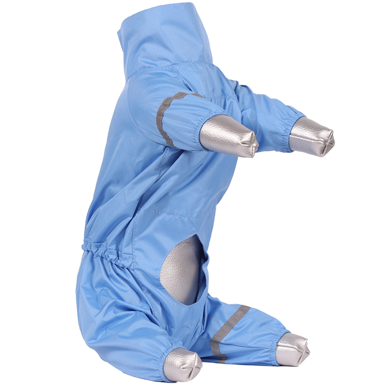 ПР0051285 Дождевик для собак Бирюза мальчик р-р L 28см YORIKI  - Вид №1