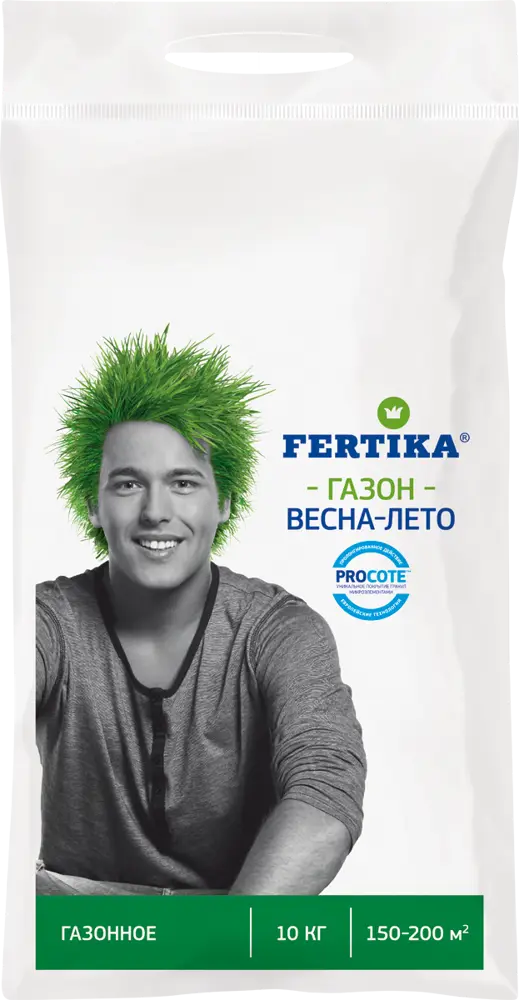 Удобрение газонное FERTIKA для весенне-летнего ухода 10 кг 82569795