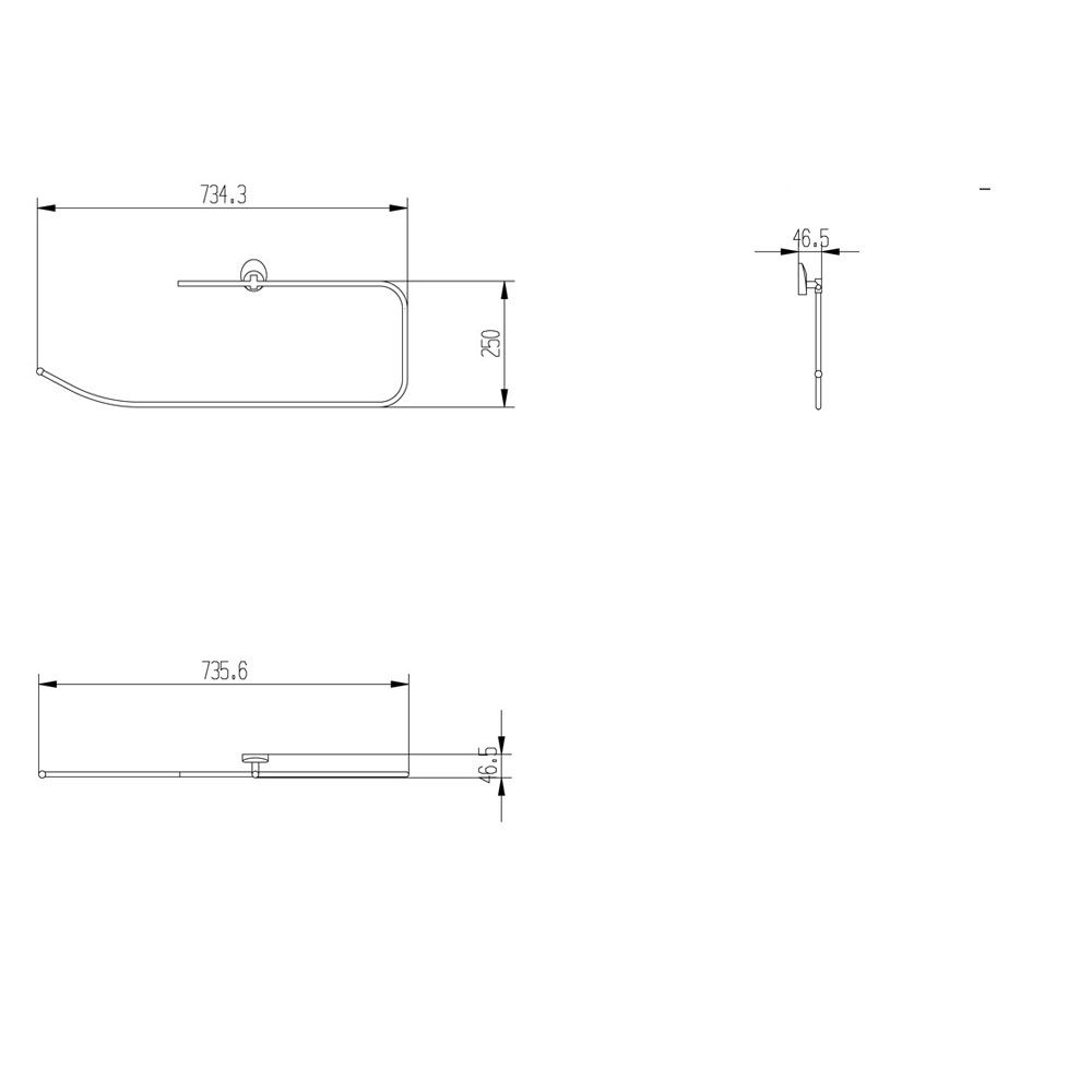 R70114 Бумагодержатель Raiber  - Вид №2