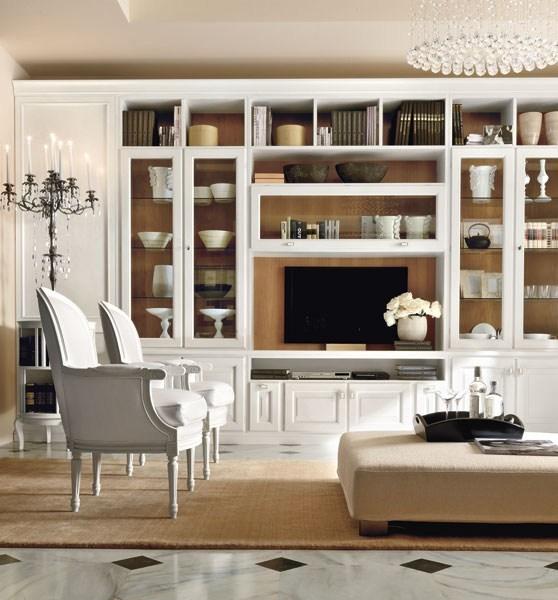 Martini Interiors Стенка из лакированного дерева с индивидуальной подставкой под телевизор Convivio sun-id-1375893 - Вид №2