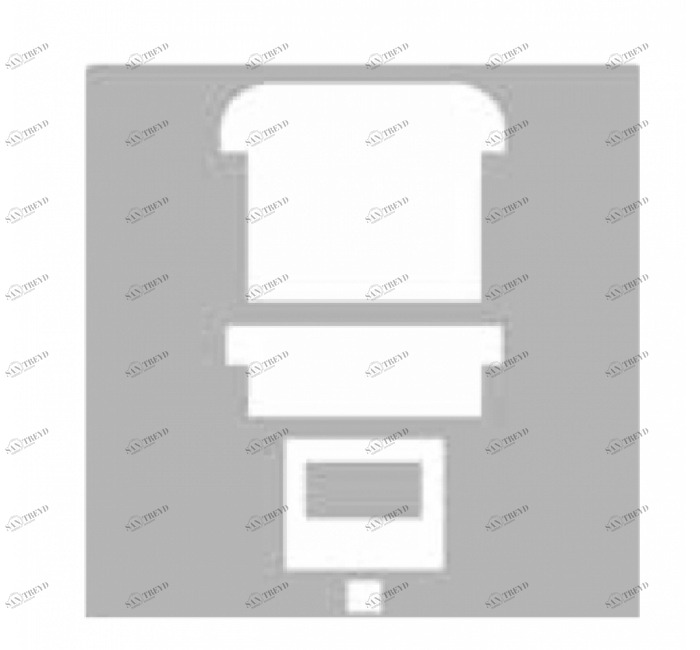 GENEBRE 100162 45 Встроенный большой кнопочный переключатель 