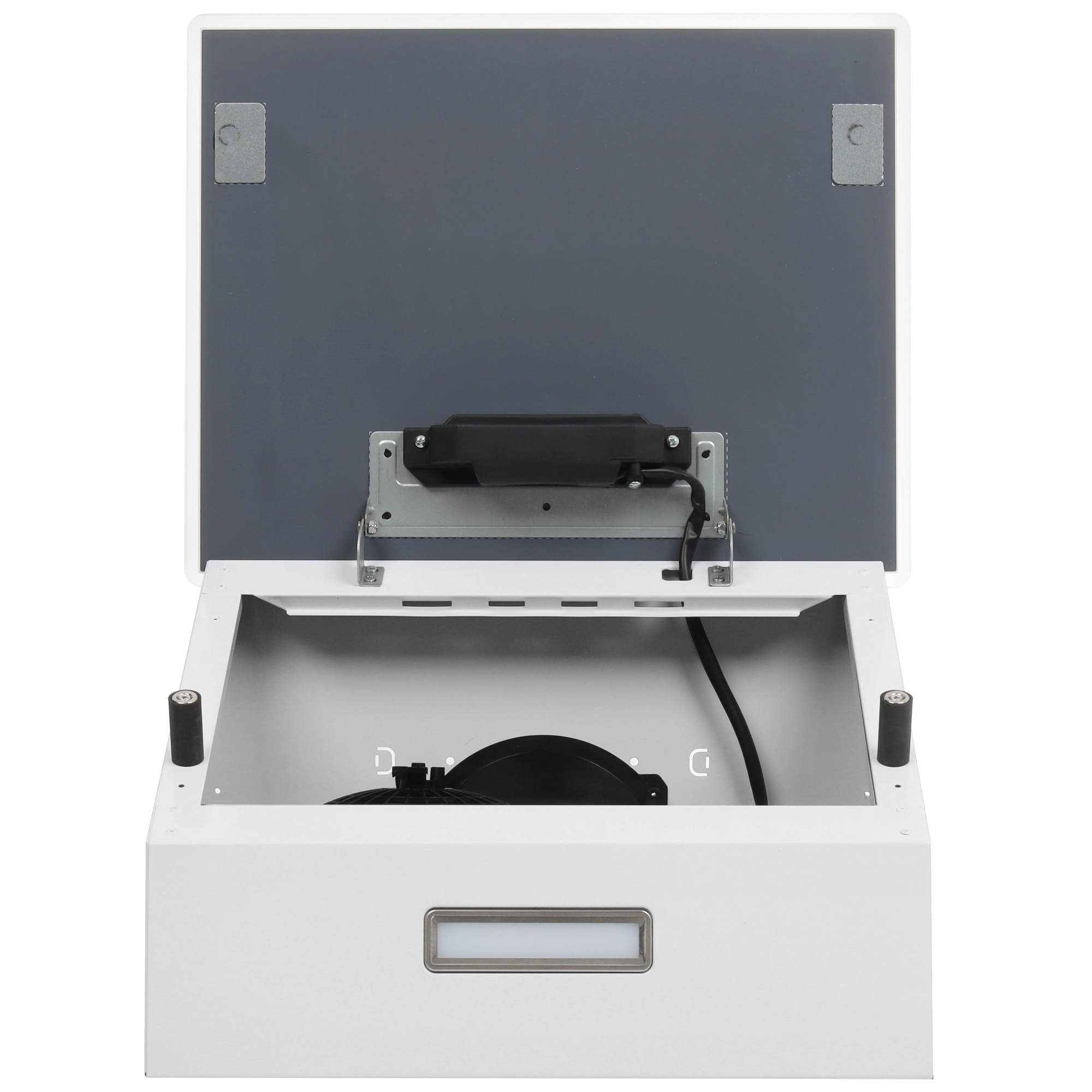 9168698 Вытяжка наклонная Meferi AIRBOX45WH LIGHT белый STDN-0039456 - Вид №8