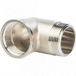 Угольник ВН 1 1/4" никель STOUT