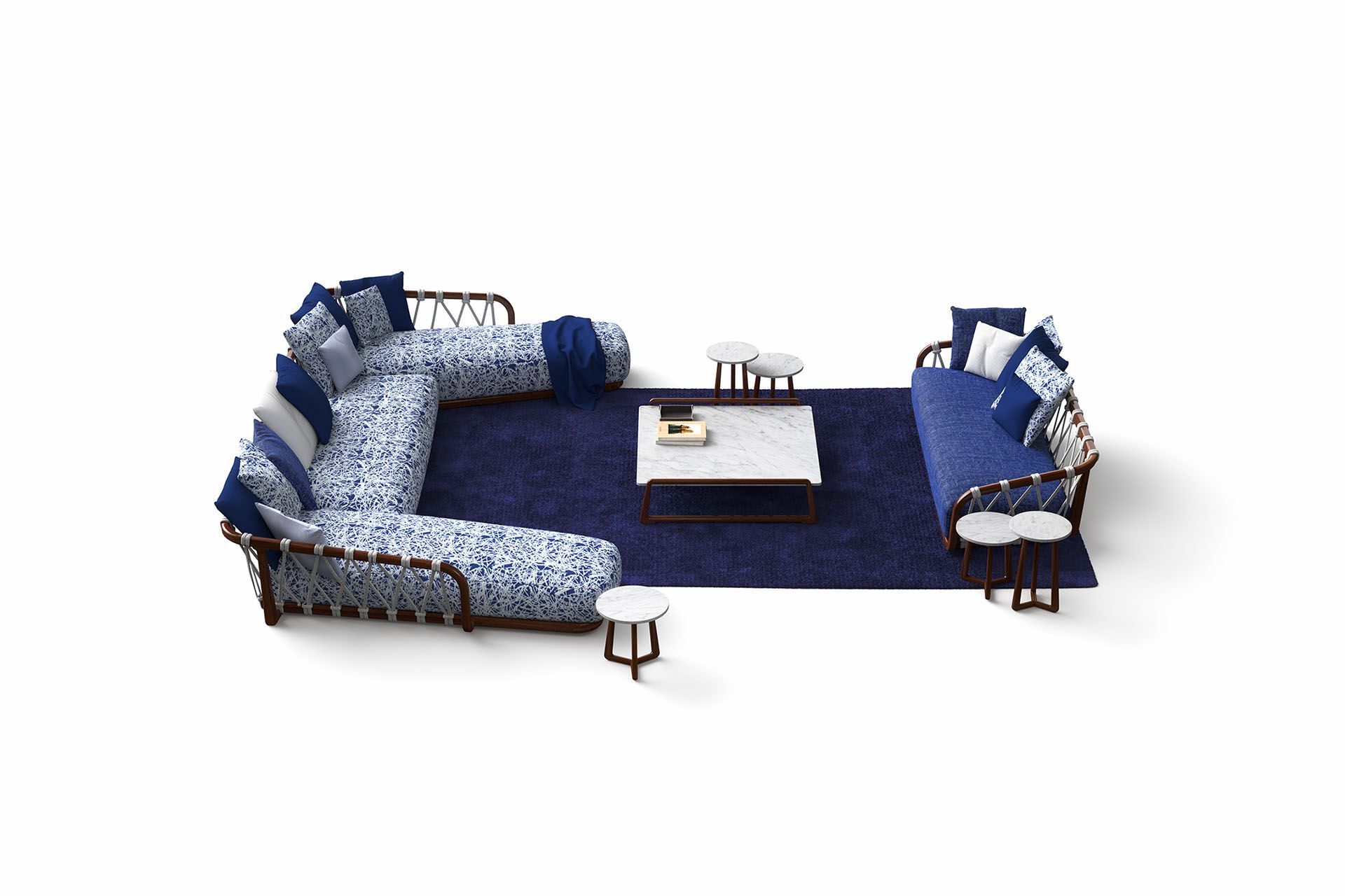 Садовый спальный мешок из красного дерева и ткани Exteta Sunset ARCH-00006351 - Вид №4