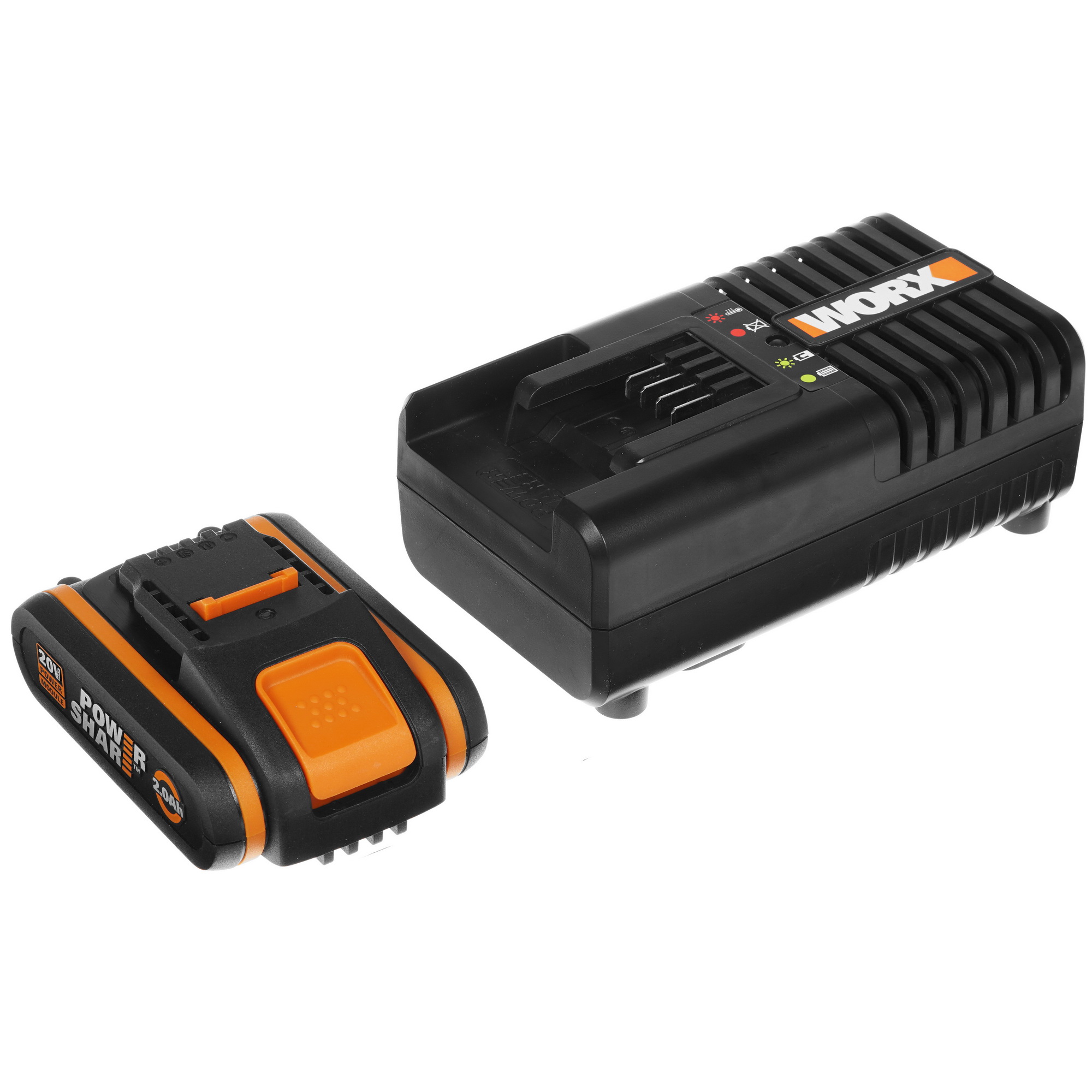 Аккумулятор и зарядное устройство Worx WA3601 PowerShare 20V 8143097 STDN-0150550