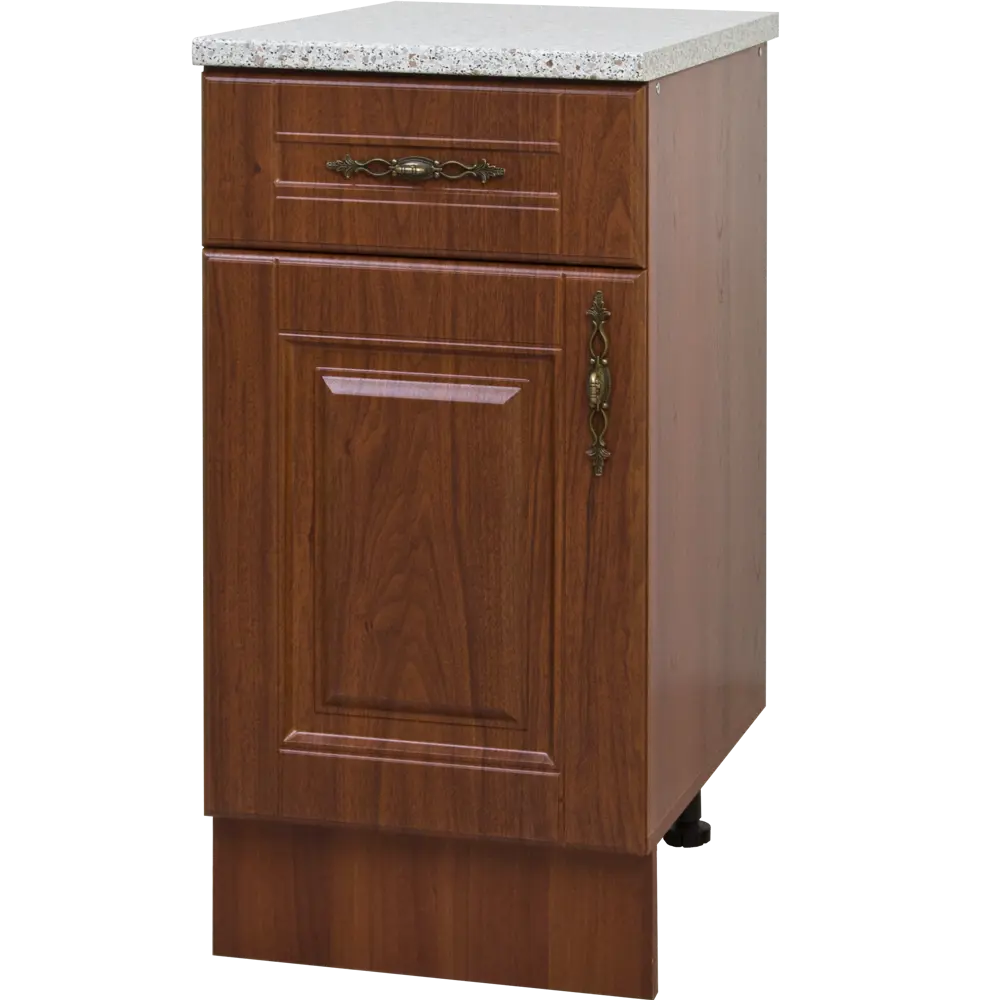 Шкаф напольный Орех с 1 ящиком 40x86x60 см ЛДСП цвет орех Santreyd STLM-2180469