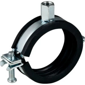 GEBERIT 601.858.26.1 Хомут для трубы изолированный Geberit, с резьбовой муфтой M8/M10