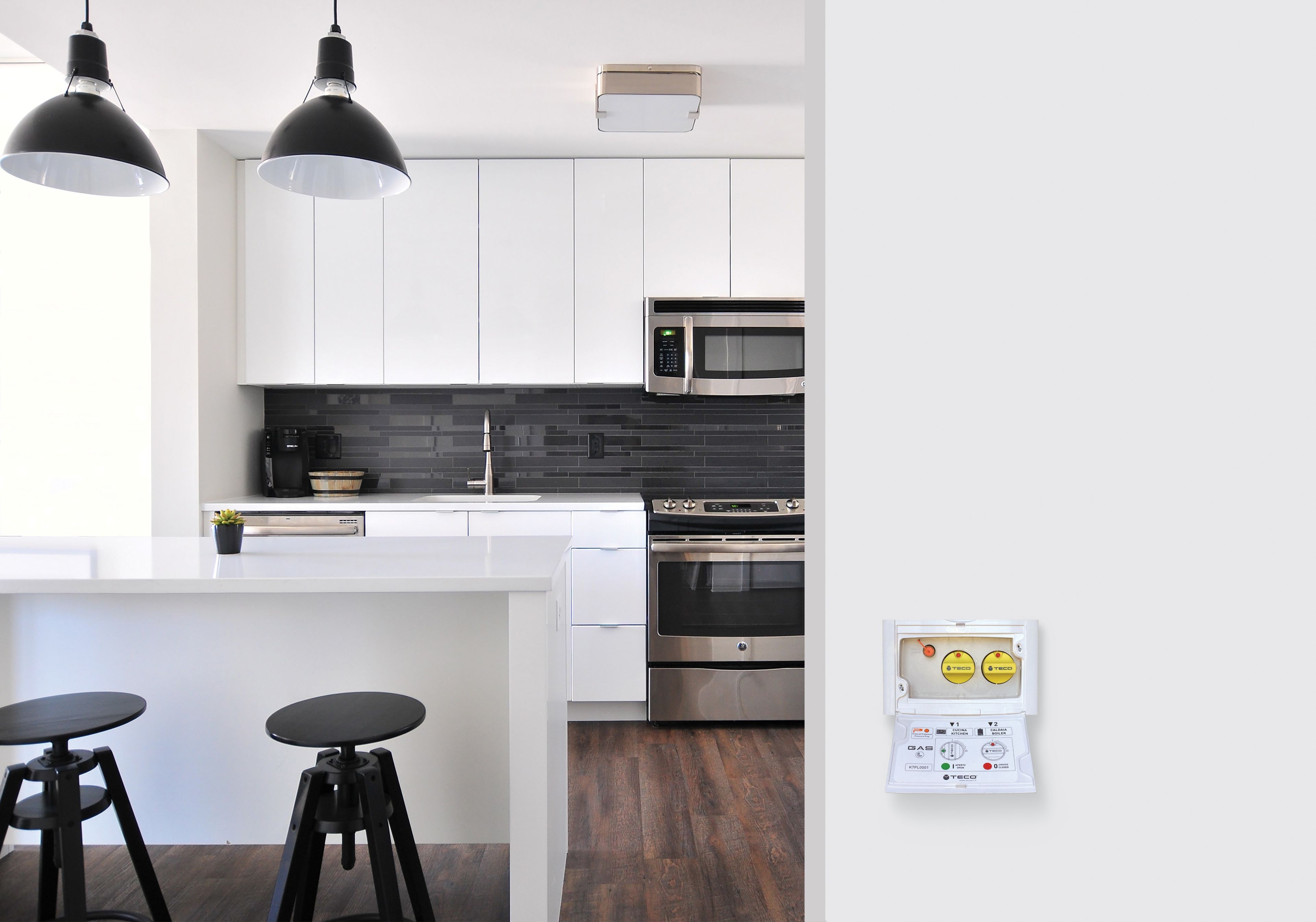 Двухпозиционный газовый коллектор с несколькими отсеками TECO ARCH-00056607 - Вид №3