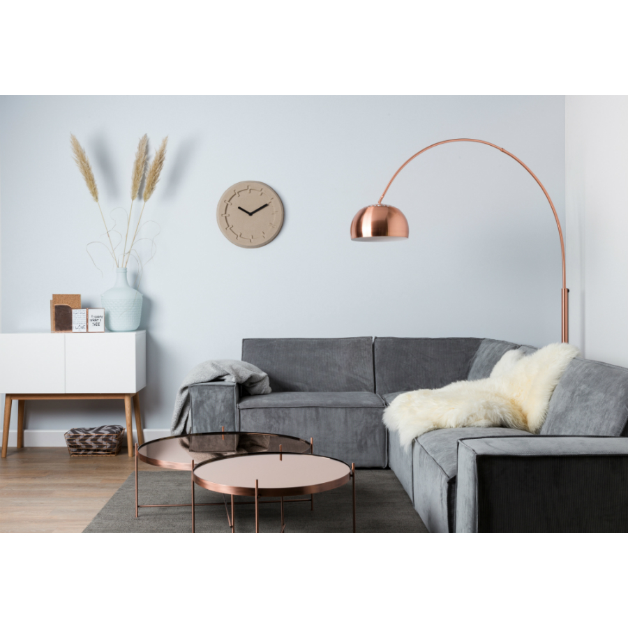 Пуф для дивана James, левосторонний, серый Zuiver 3200148 - Вид №2