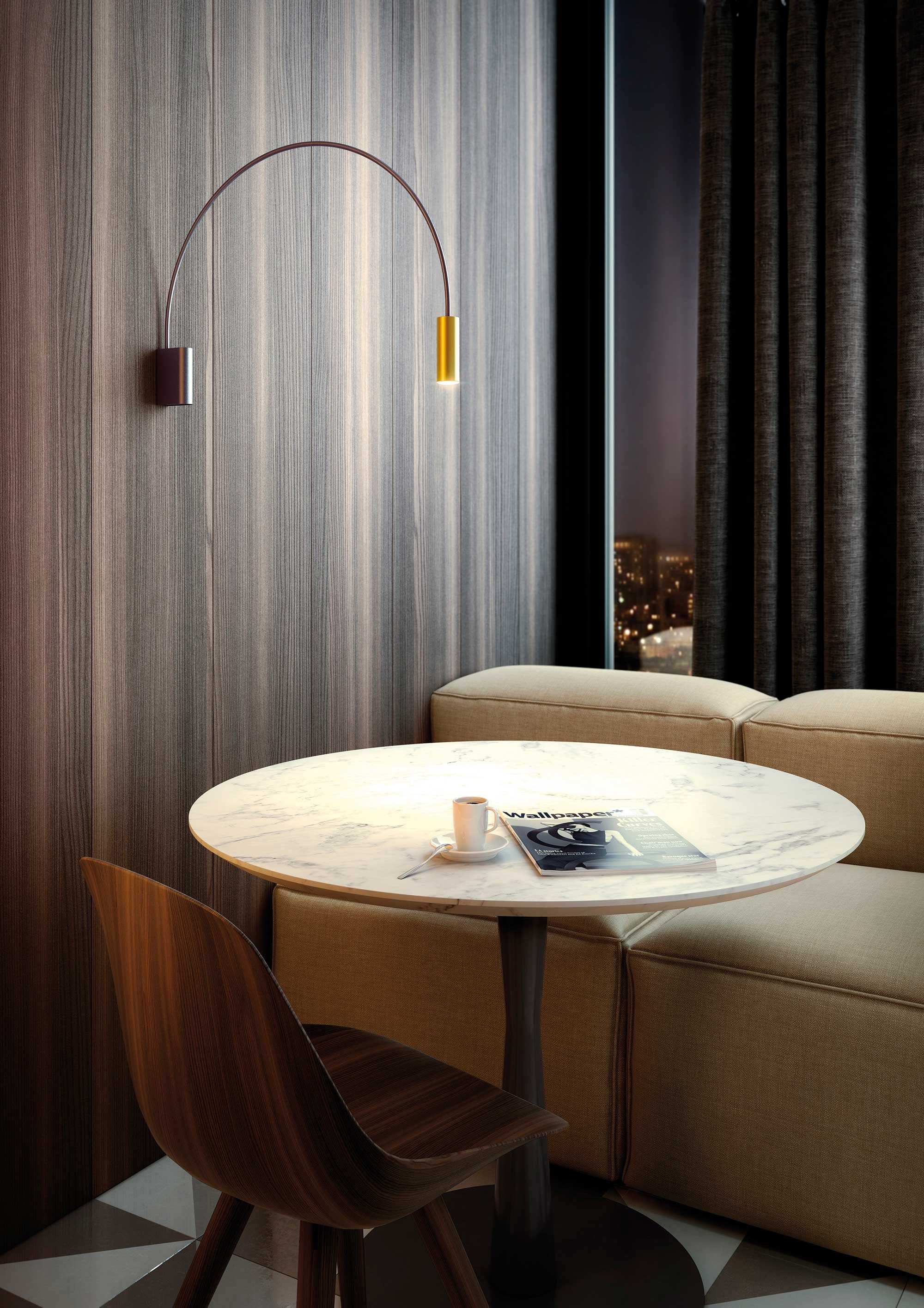 Алюминиевый светодиодный настенный светильник Estiluz хранилище ARCH-00124627 - Вид №3