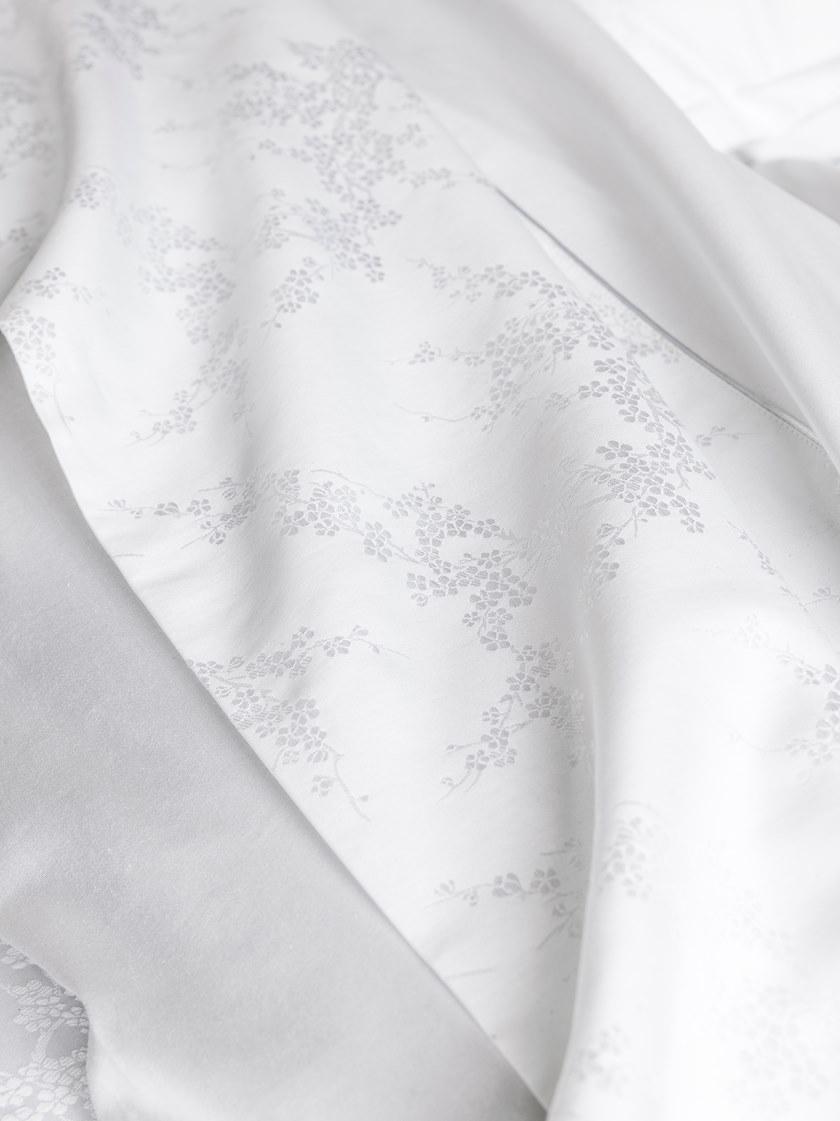 Alexandre Turpault Жаккардовые хлопковые простыни с цветочными мотивами Avril sun-id-1449019 - Вид №2