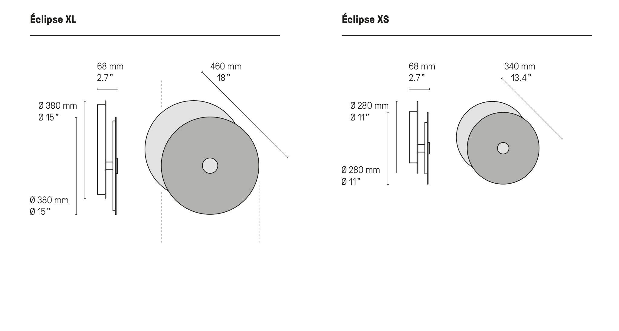 Латунный светодиодный настенный светильник CVL Luminaires Eclipse ARCH-00118269 - Вид №5