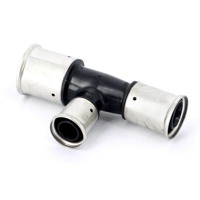 Тройник пресс PVDF HENCO 40х26х32 11PK402632