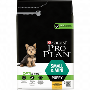 ПР0015501 Корм для щенков для мелких и карликовых пород, курица сух. 3 кг Pro Plan