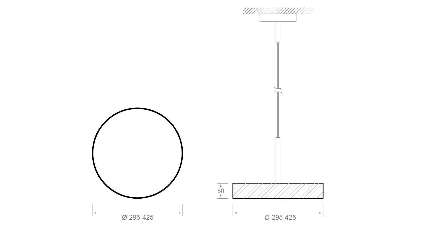 Светодиодный подвесной светильник из листового металла ENGI ARCH-00091509 - Вид №2